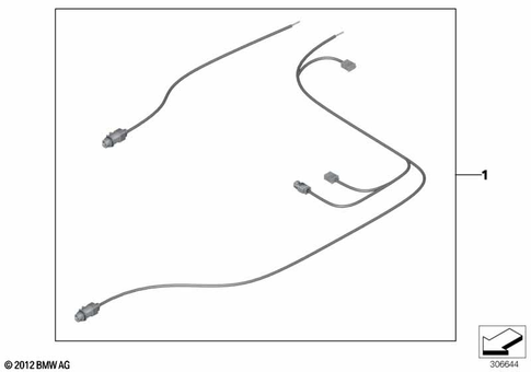 Supplementary Cable Sets for 2014 BMW 320iX #11