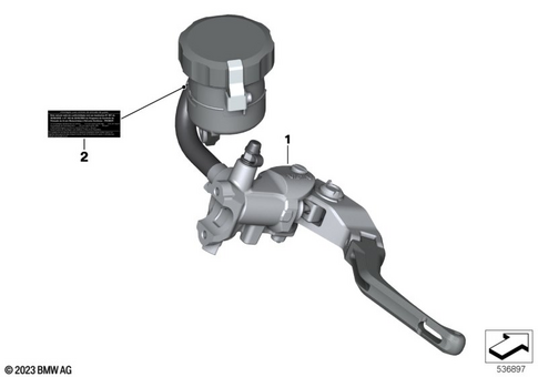 Control Assembly for 2023 BMW-Motorrad M 1000 R #2