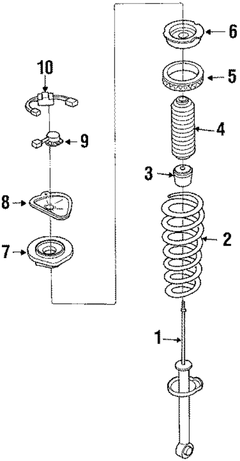 Struts & Suspension Components for 1989 Mazda 929 #0