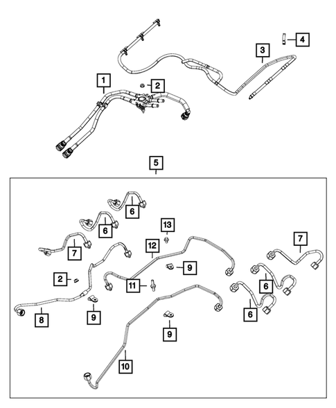 Fuel Lines for 2015 Ram 1500 #1