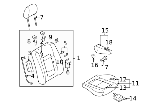 Heated Seats for 2008 Mazda 5 #1
