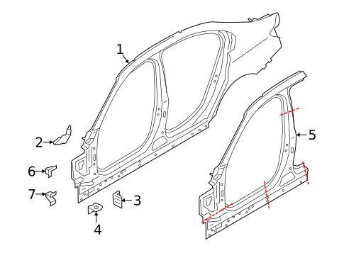 Uniside for 2024 BMW 330i #2