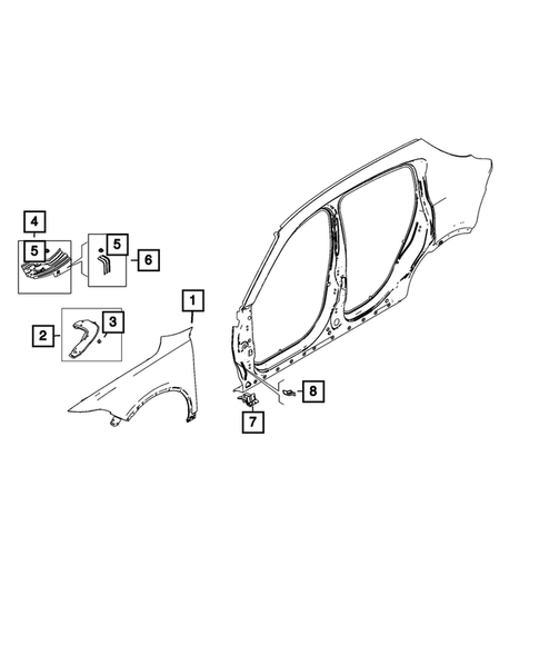 Fenders for 2023 Dodge Hornet #0
