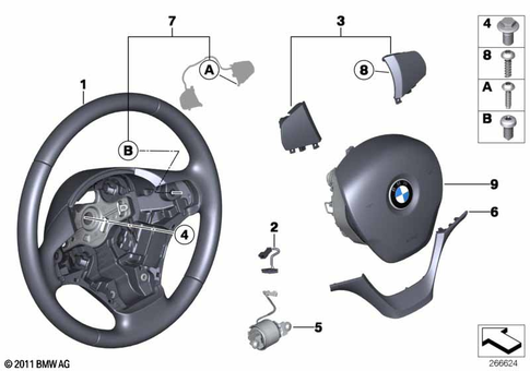 Steering Wheel for 2014 BMW 328iX #4