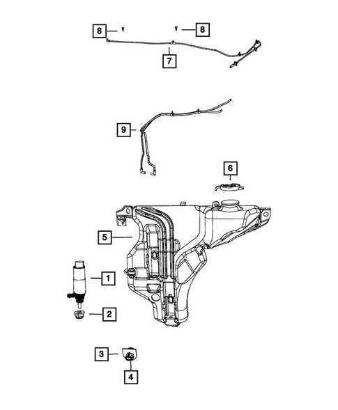 Wiper and Washer System for 2014 Dodge Durango #1