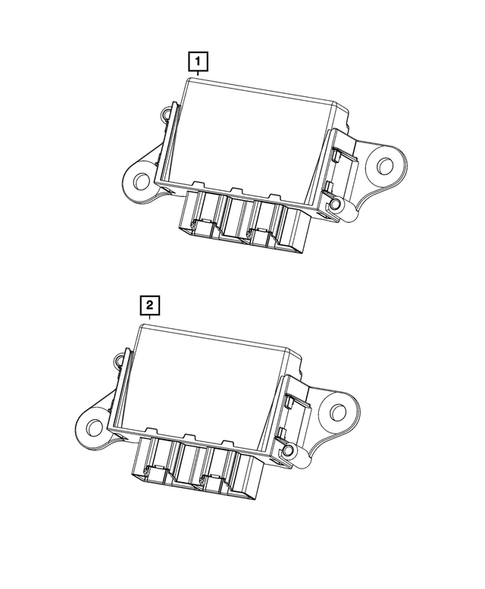 Keys, Modules and Engine Controllers for 2022 Jeep Grand Cherokee L #42
