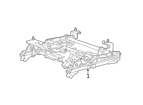 Tracks & Components for 2007 Chevrolet Monte Carlo #1