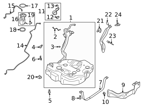 Fuel System Components for 2022 Volkswagen Jetta #0