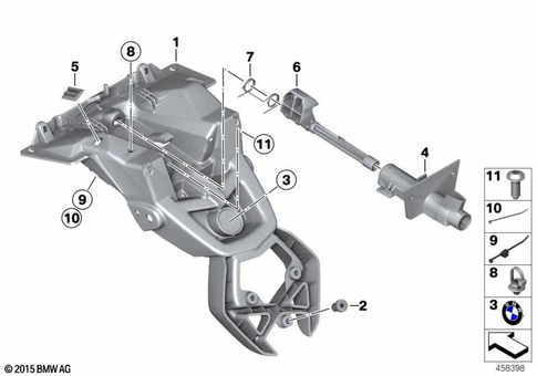 Rear Wheel Cover, License Plate Bracket for 2003 BMW-Motorrad K 1200 S #0