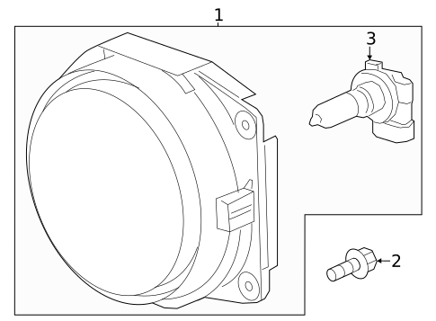Bulbs - Chassis for 2019 Chevrolet Colorado #1