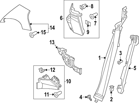 Interior Trim - Quarter Panels for 2025 Porsche Panamera #0