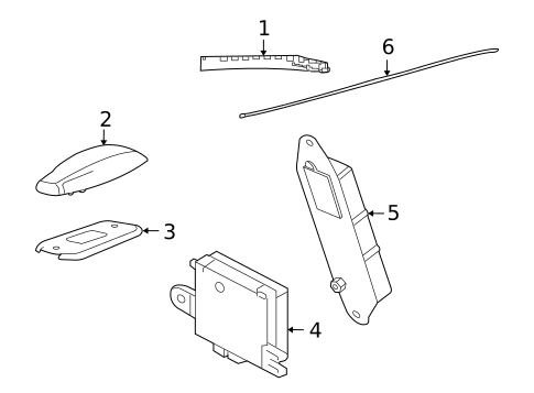 Antenna & Radio for 2014 Jaguar XKR #0