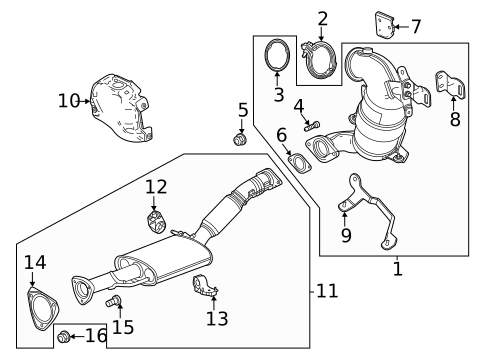 Exhaust Manifold for 2020 Buick Encore GX #0