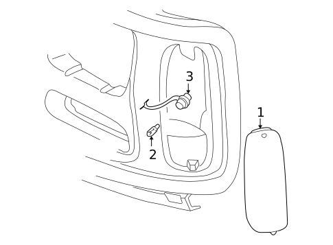 Electrical Sockets for 1996 Chevrolet Express 3500 #2