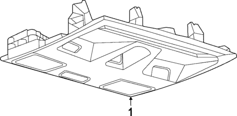 Overhead Console for 2023 Ford Maverick #0