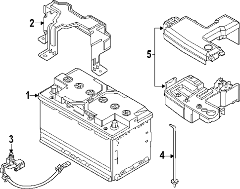 Battery for 2023 Genesis Electrified GV70 #1