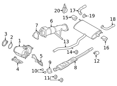 Throttle Body for 2019 Volvo XC90 #1