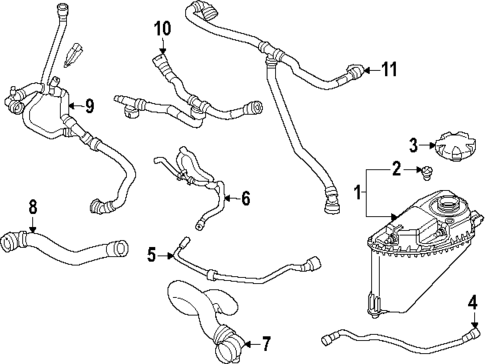 Hoses & Pipes for 2023 BMW XM #0