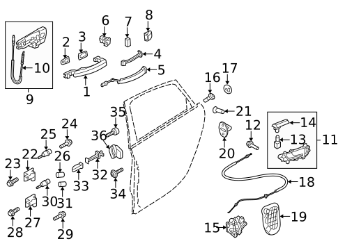 Rear Door for 2013 Audi allroad #1