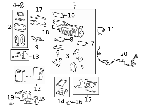 Blower Motor & Fan for 2007 Chevrolet Cobalt #1