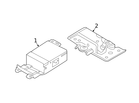 Electrical Components for 2019 Lincoln Nautilus #2