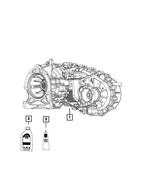 Transfer Case and PTU Assembly for 2026 Jeep Gladiator #3