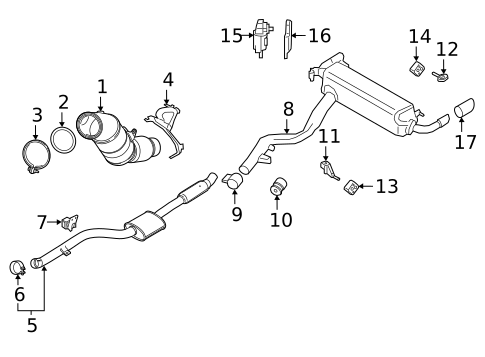 Exhaust Components for 2023 BMW 330i #0
