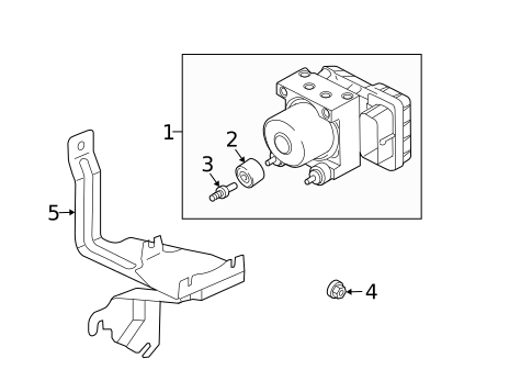 Anti-Lock Brakes for 2007 Mitsubishi Galant #2