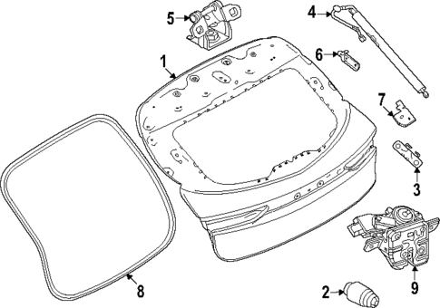 Gate & Hardware for 2025 Dodge Hornet #0