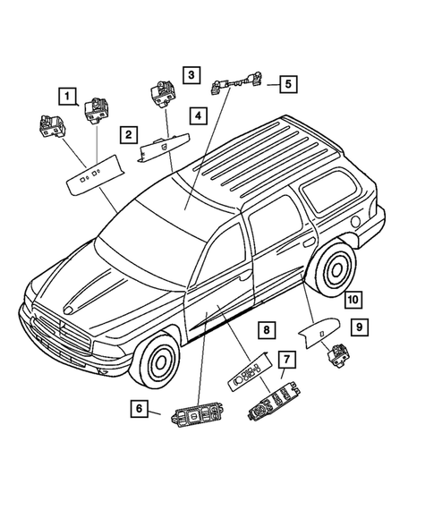 Switches for 2004 Dodge Durango #1