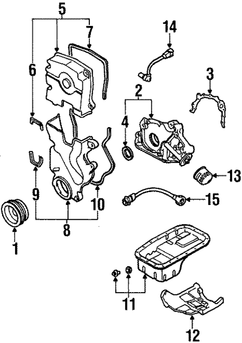 Powertrain Control for 2000 Hyundai Elantra #2