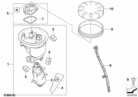 Delivery, Control Units, Fuel Pump for 2012 BMW-Motorrad R 1200 RT #1