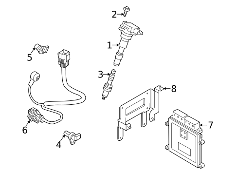 Ignition System for 2023 Genesis GV80 #0