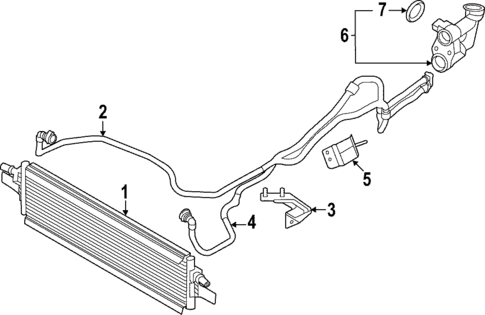Oil Cooler for 2021 BMW M3 #0