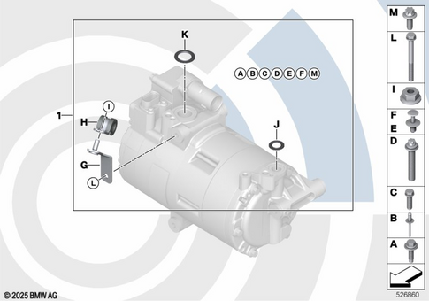 Air Conditioning for 2019 BMW i3s 120Ah #0