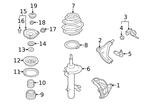 Steering, Gear & Related Components for 2013 Mini Cooper #1