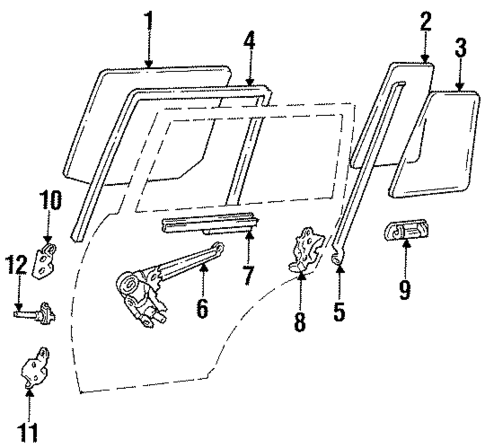 Hardware for 1986 Toyota Land Cruiser #0