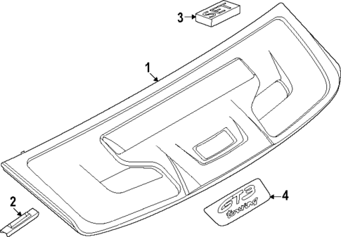 Exterior Trim - Engine Lid for 2025 Porsche 911 #1
