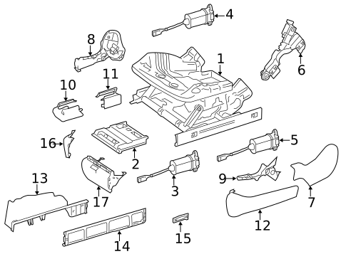 Power Seats for 2013 Mercedes-Benz CL63 AMG #0