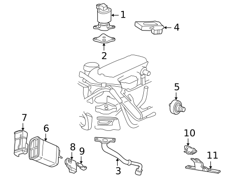 Powertrain Control for 1999 Chevrolet Malibu #2