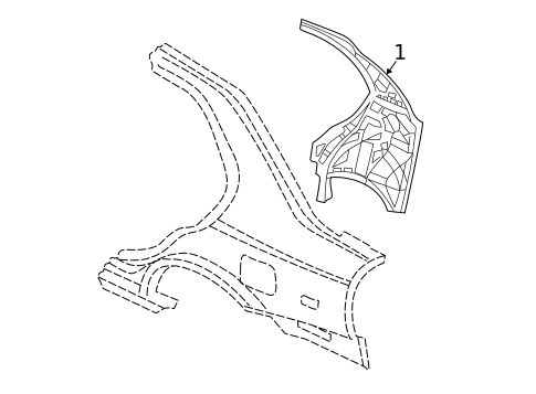 Inner Structure for 2004 Hyundai Accent #1