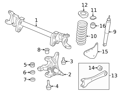 Suspension Components for 2017 Ford F-250 Super Duty #3