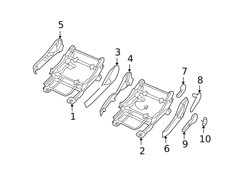 Tracks & Components for 2009 Chrysler Sebring #2