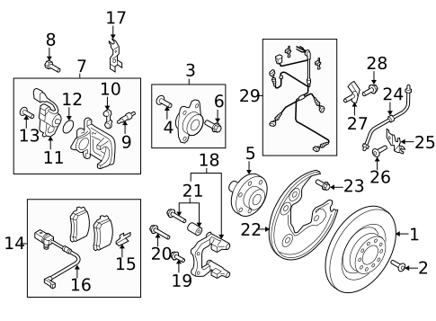 Parking Brake for 2013 Audi RS5 #1