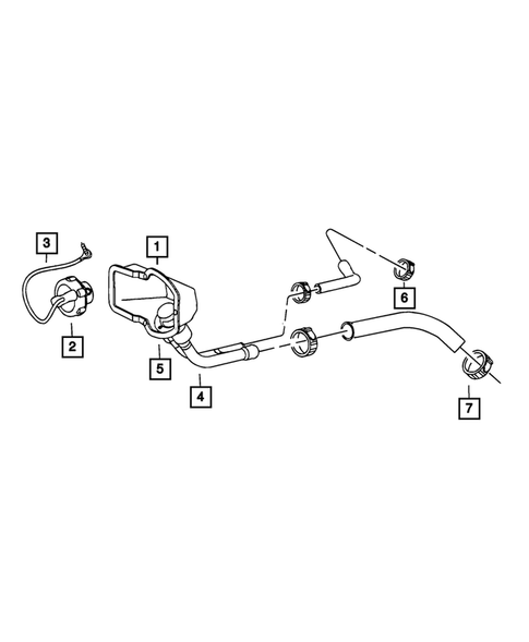 Fuel Tank Filler Tube for 2008 Dodge Ram 3500 #1
