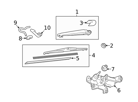 Wipers for 2009 Toyota Matrix #1