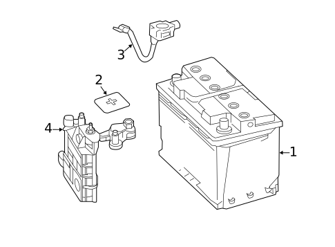Battery for 2021 Mercedes-Benz E 450 #4
