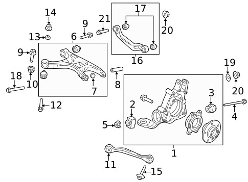 Rear Suspension for 2013 Audi allroad #1