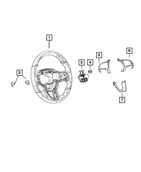 Steering Wheel for 2022 Dodge Charger #1