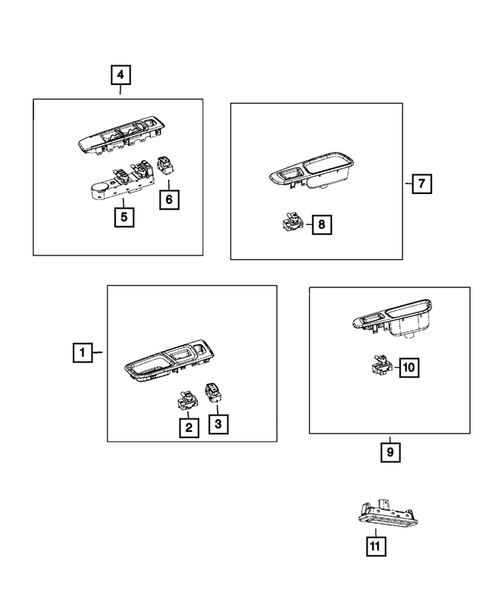 Switches for 2022 Jeep Renegade #5